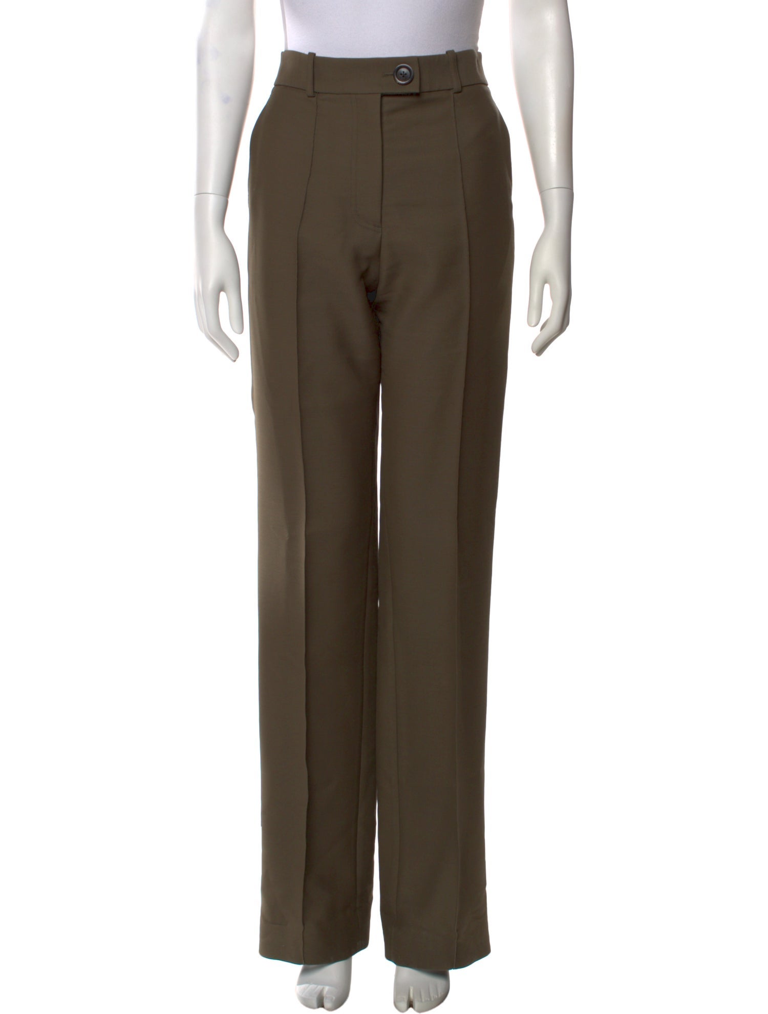 Peter Do Virgin Wool Wide Leg Pants