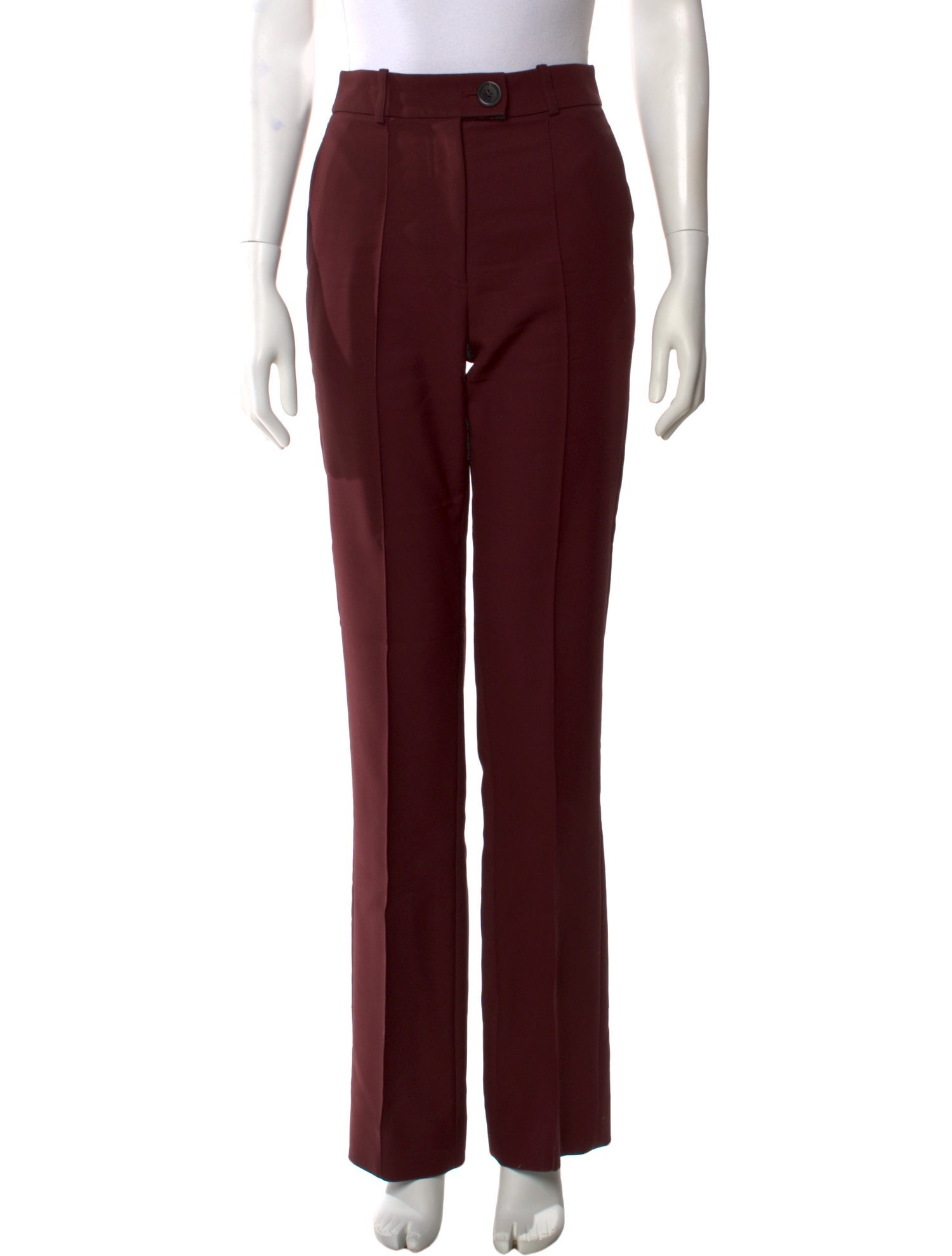 Peter Do Virgin Wool Straight Leg Pants