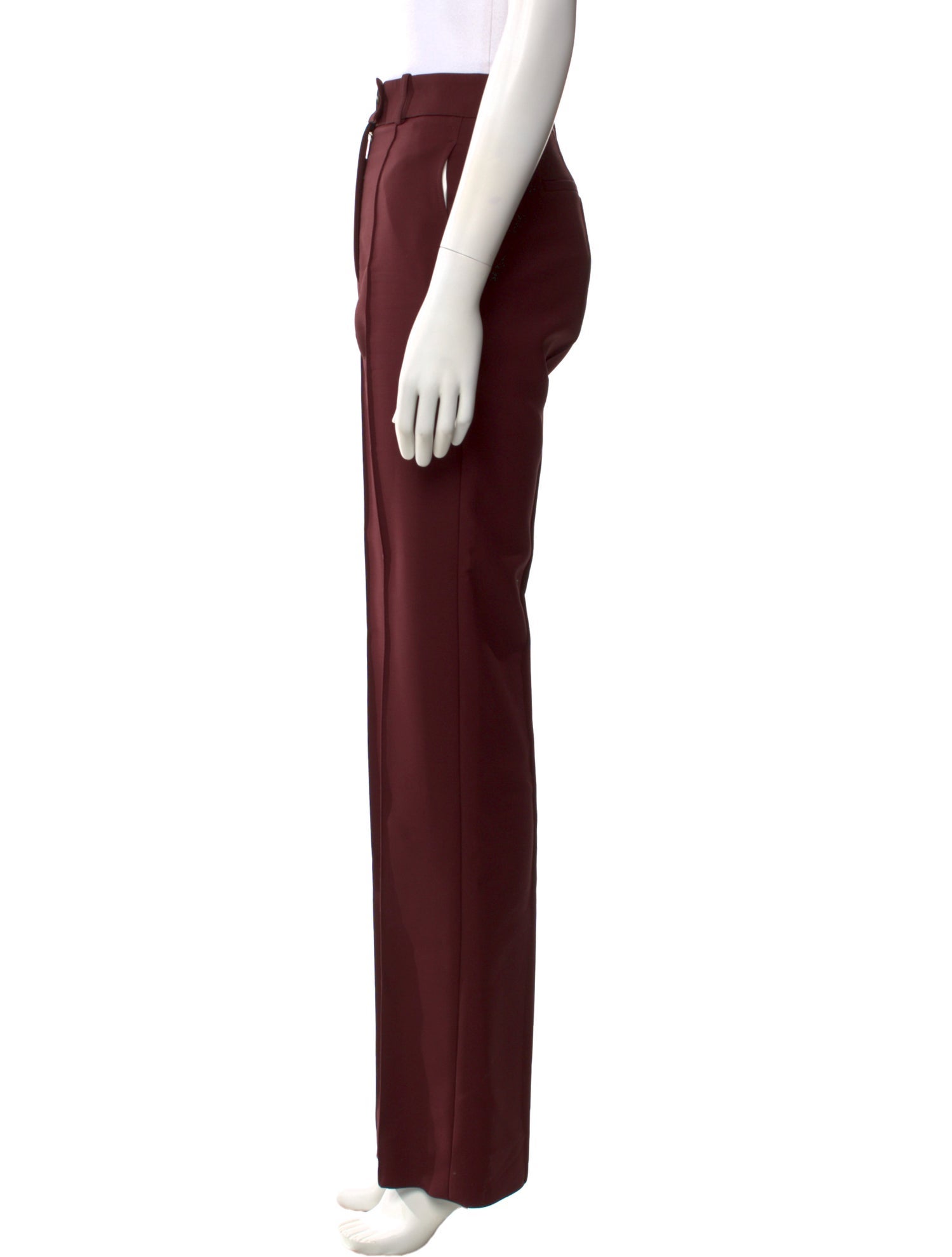 Peter Do Virgin Wool Straight Leg Pants