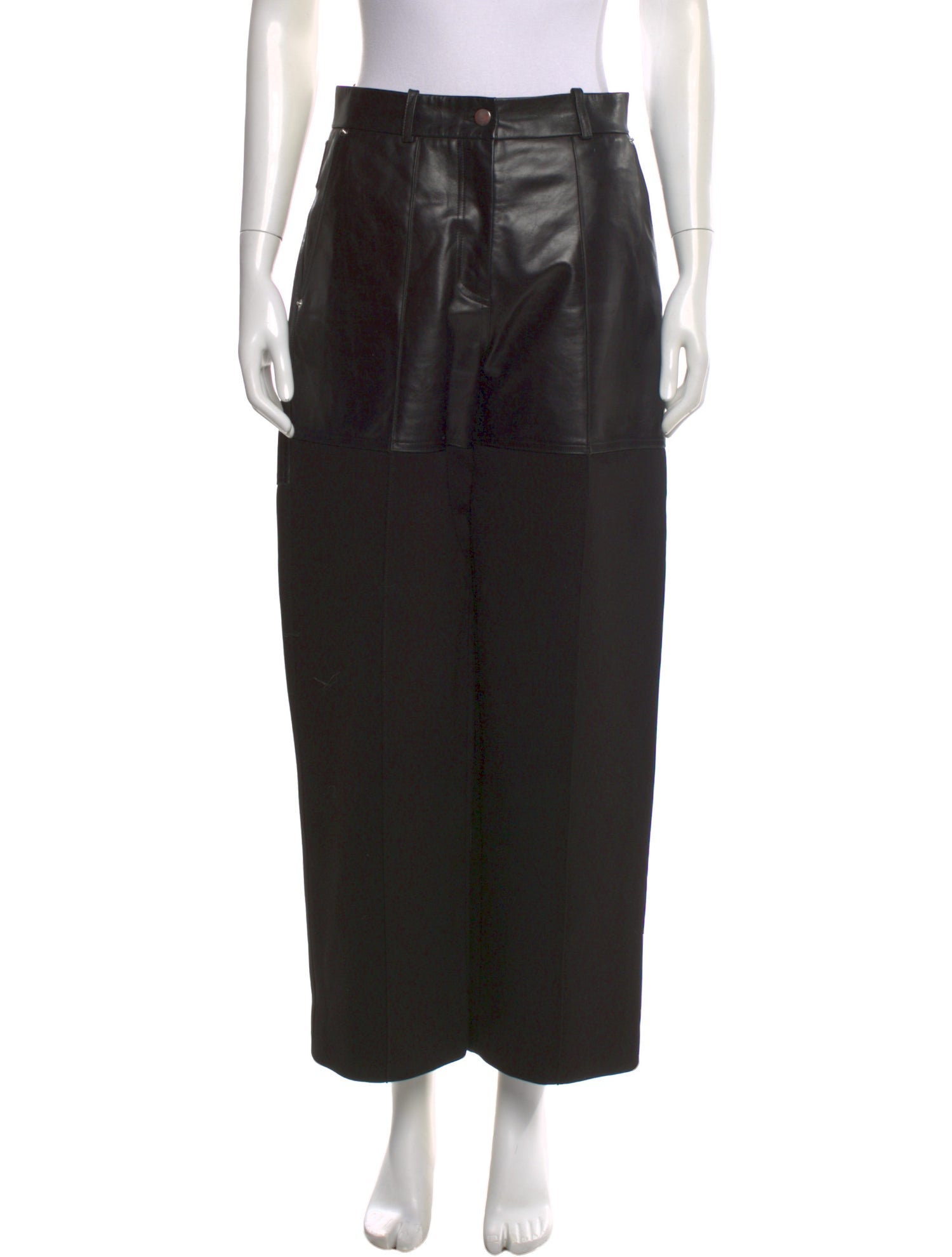 Peter Do Lambskin Wide Leg Pants