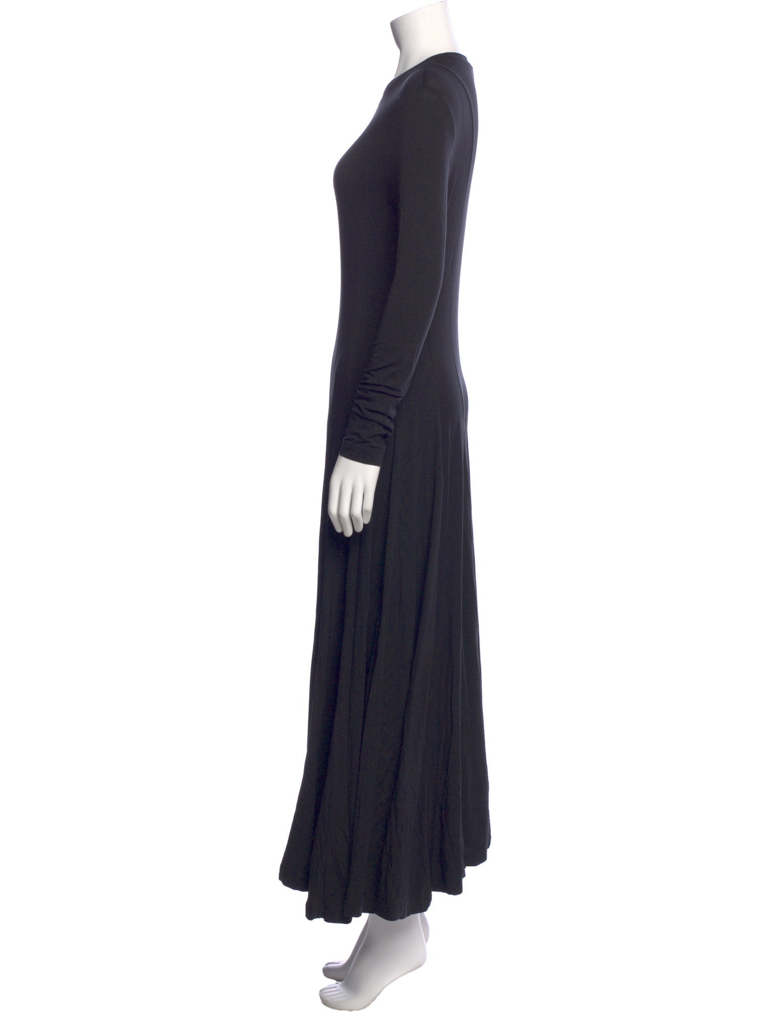 Peter Do Crew Neck Long Dress