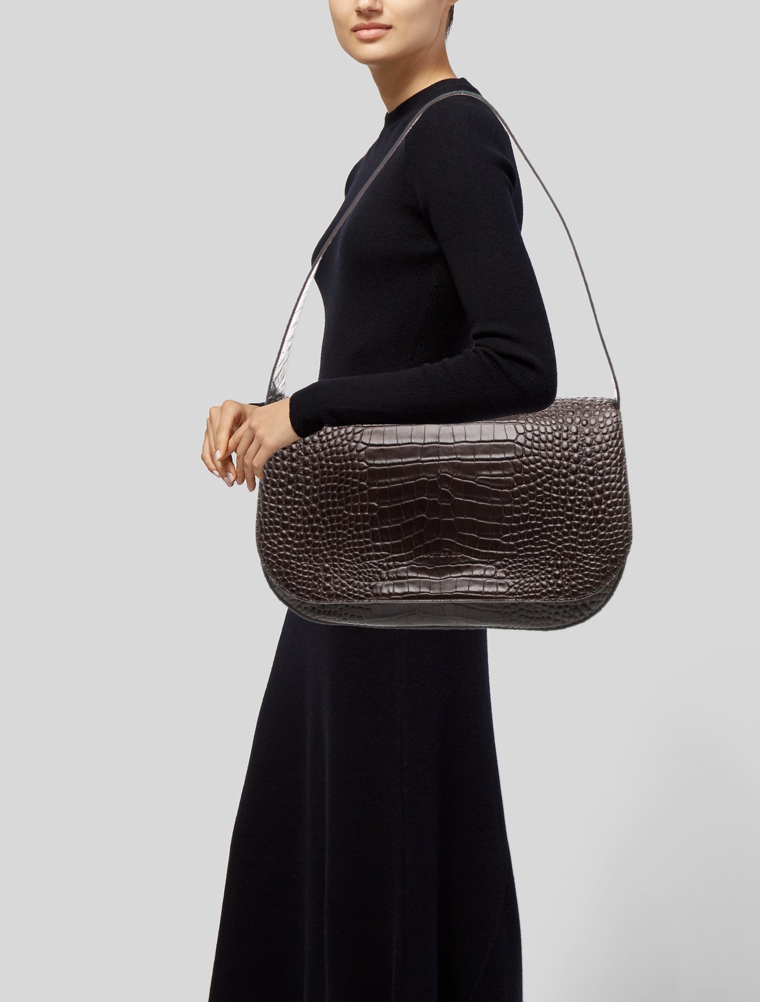 Peter Do Embossed Leather Dumpling