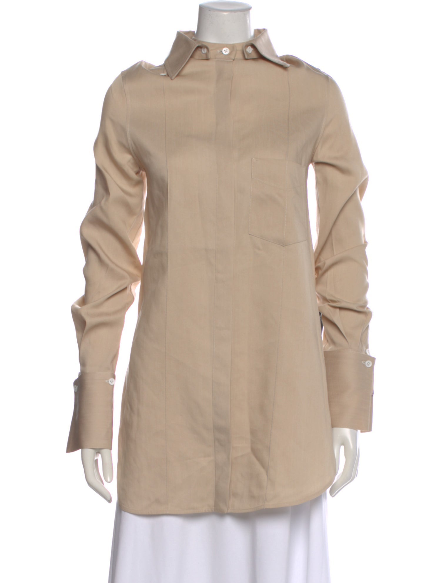 Peter Do Long Sleeve Blouse