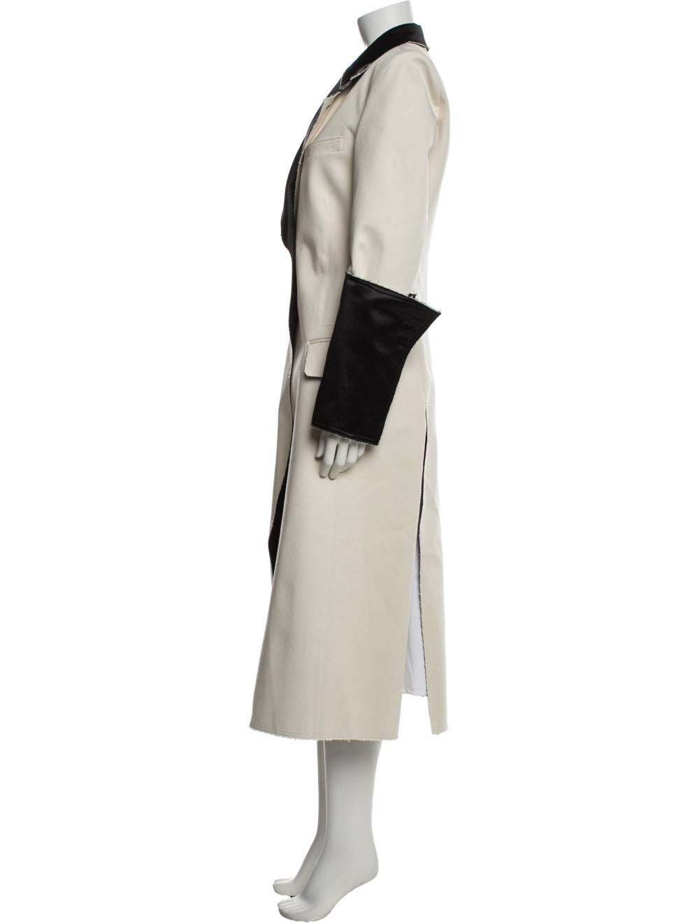 Peter Do Colorblock Pattern Coat - image 2