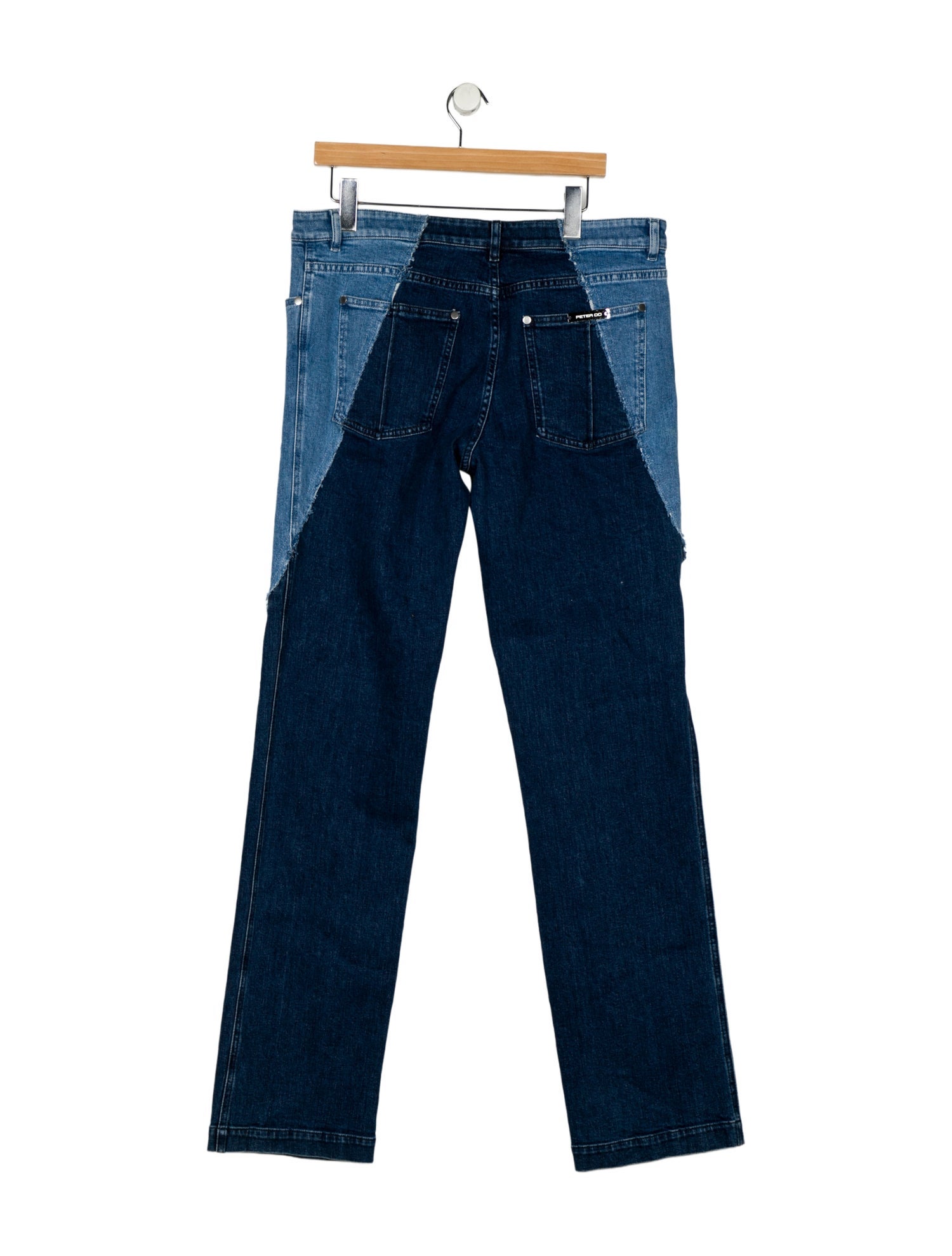 Peter Do Mid-Rise Straight Leg Jeans