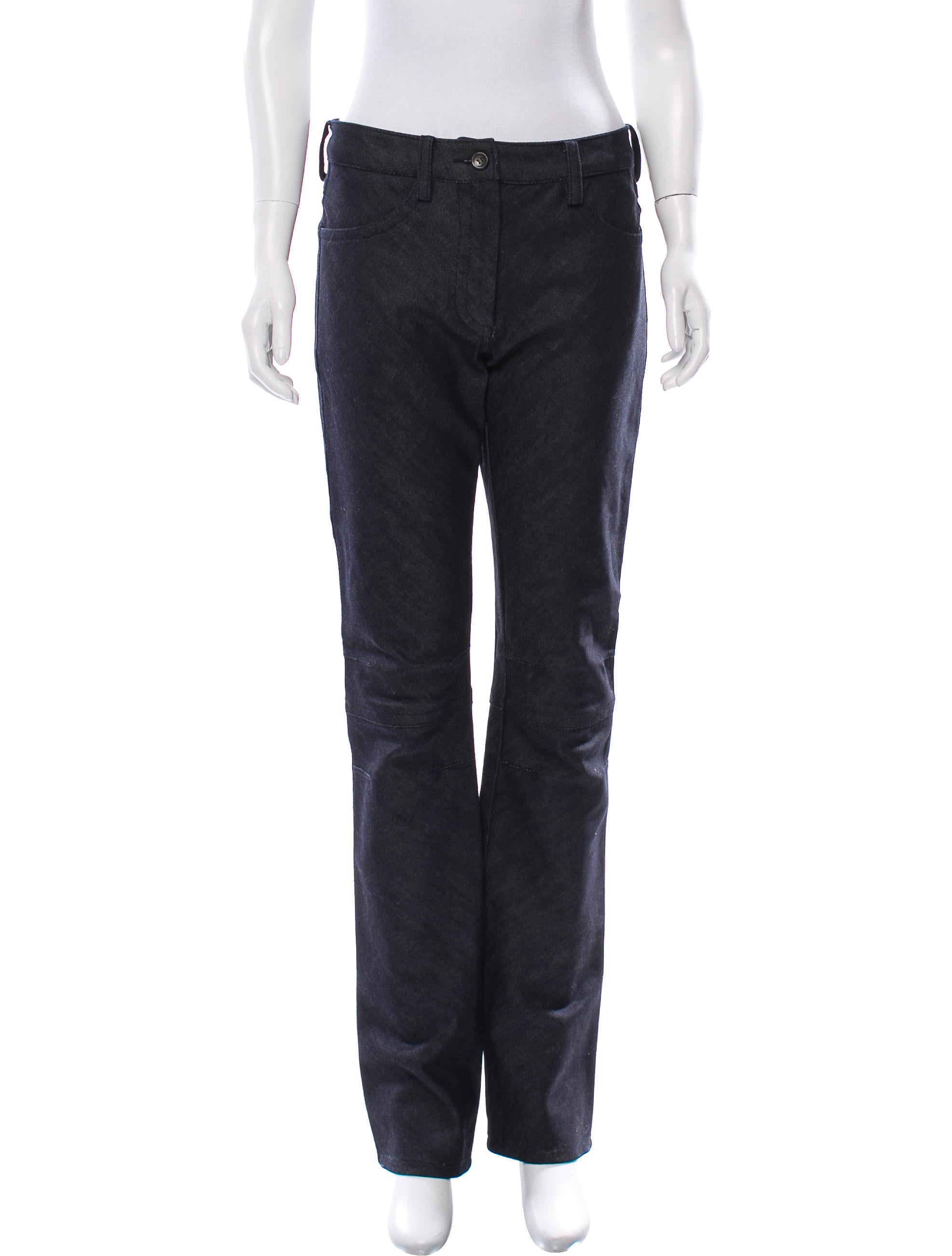 Petrou Mid-Rise Straight-Leg Jeans
