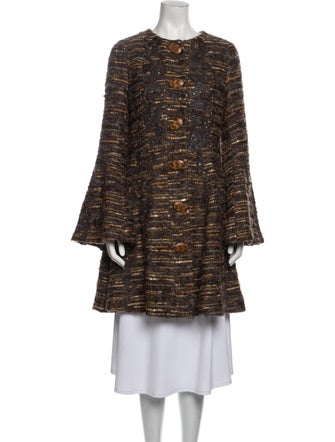Petrou Tweed Pattern Coat