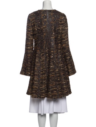 Petrou Tweed Pattern Coat