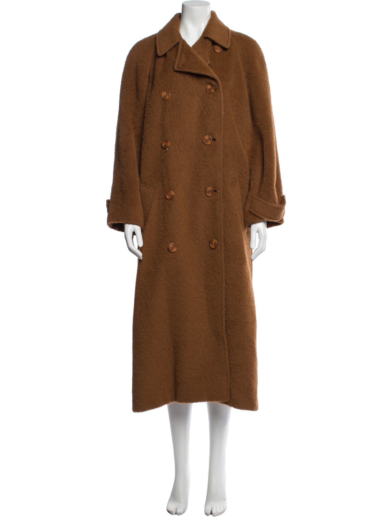 Perry Ellis Faux Fur Coat