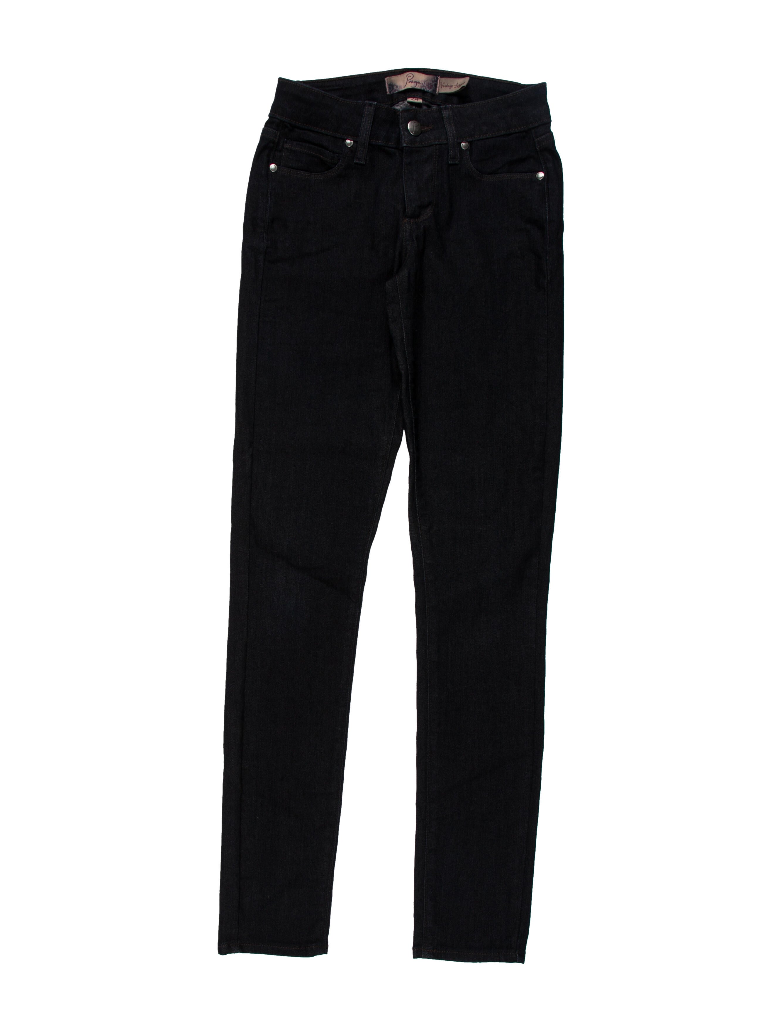 Leslie Paige Low-Rise Skinny Leg Jeans