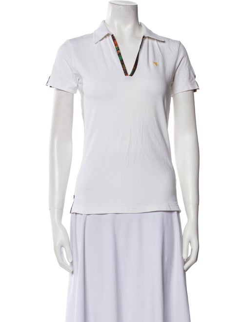 Piero Guidi V-Neck Short Sleeve Polo