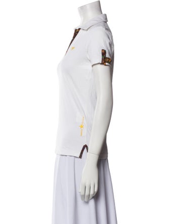 Piero Guidi V-Neck Short Sleeve Polo