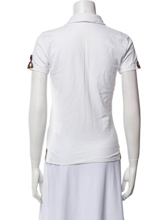 Piero Guidi V-Neck Short Sleeve Polo