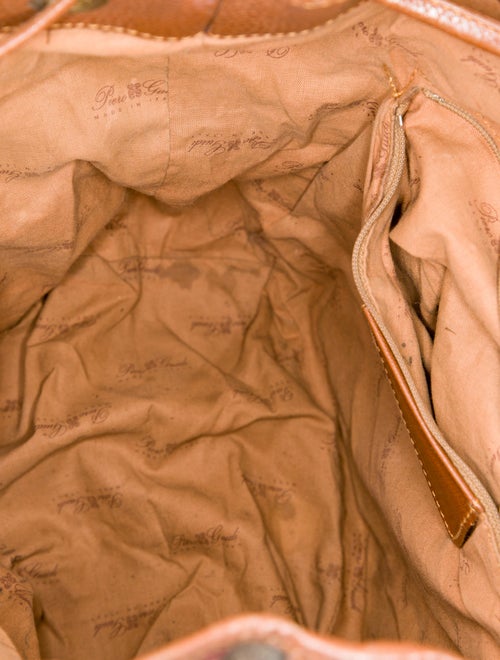 Piero Guidi Leather Bucket Bag