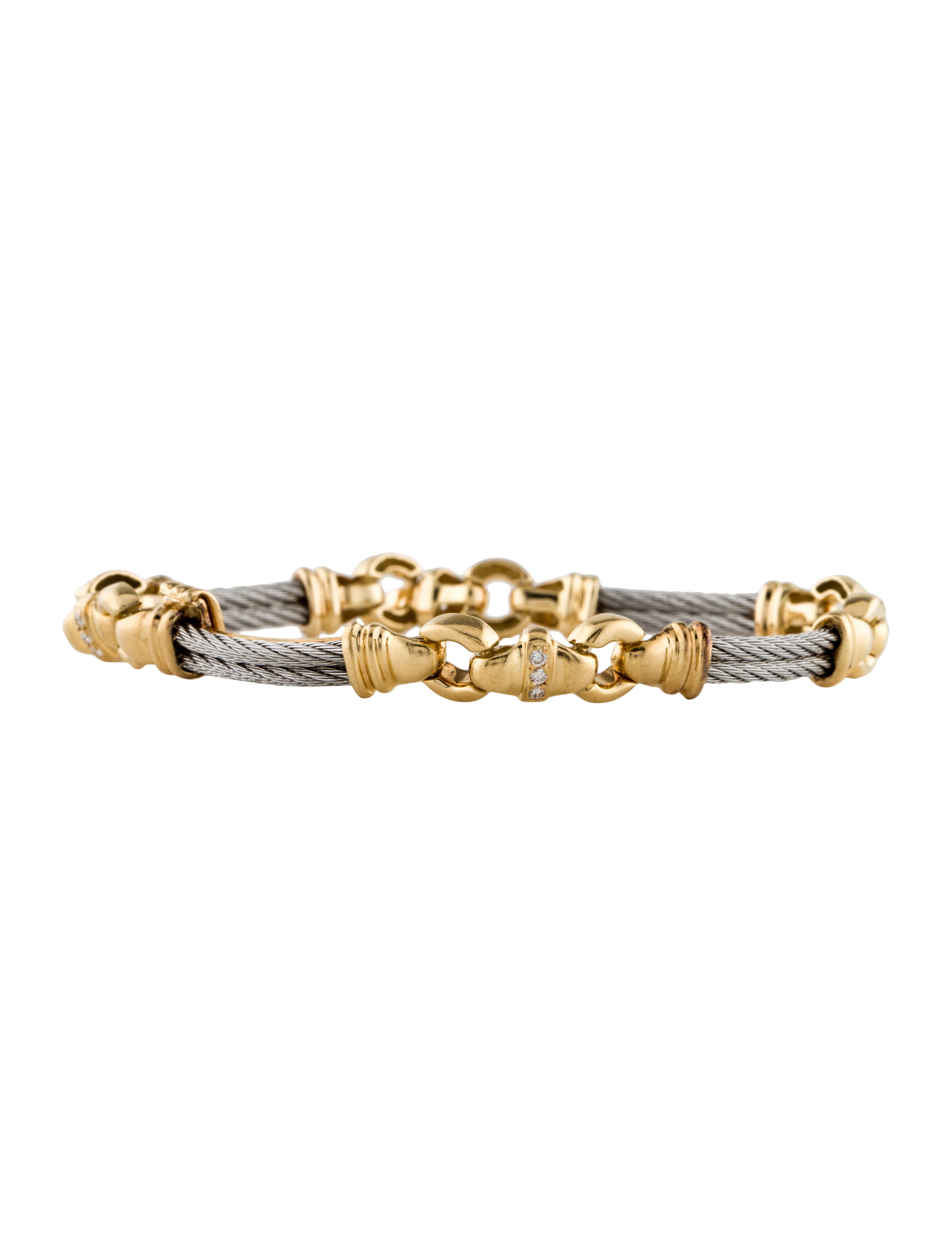 Philippe Charriol Diamond Link Bracelet - Link, Bracelets