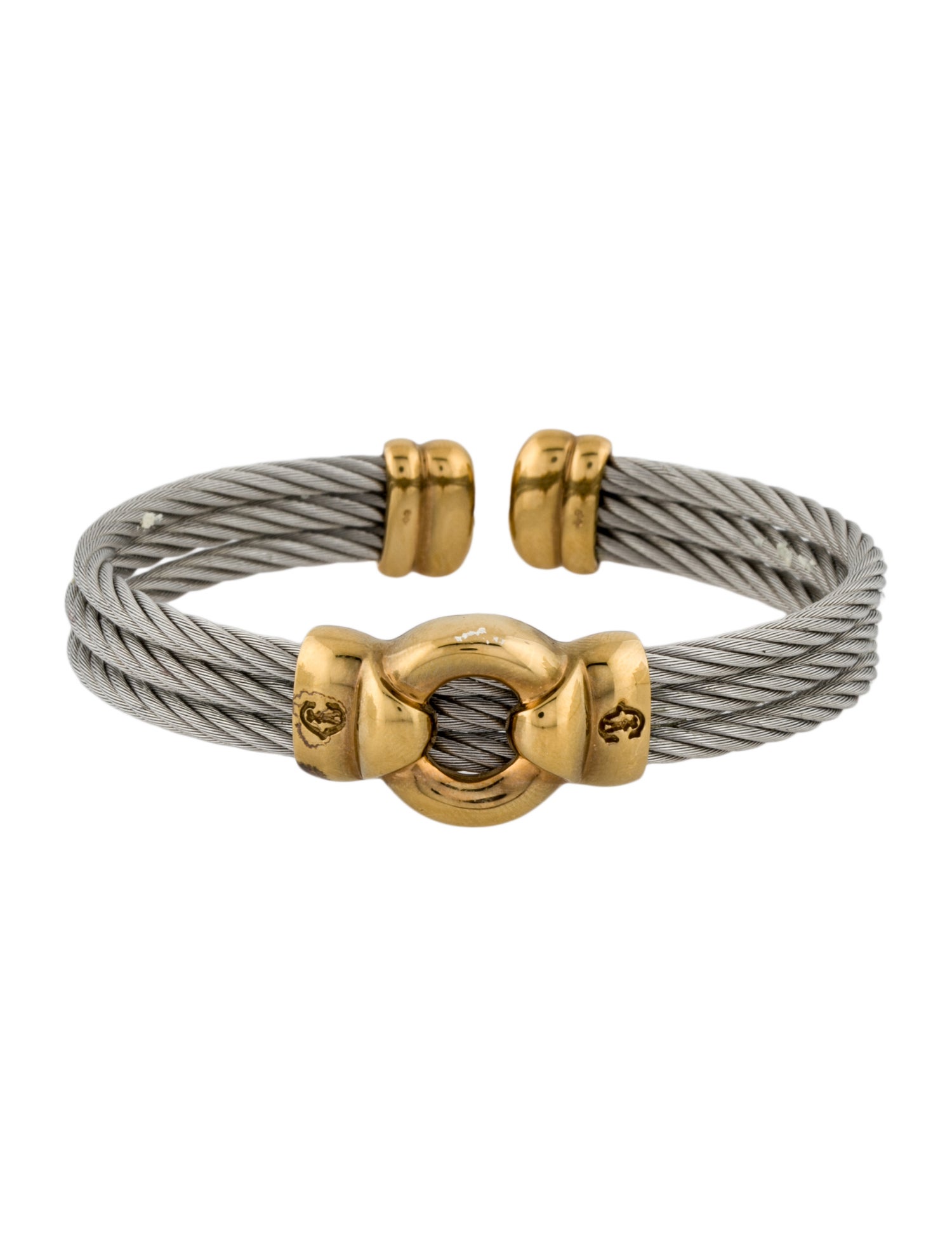 Philippe Charriol Cable Cuff Bracelet