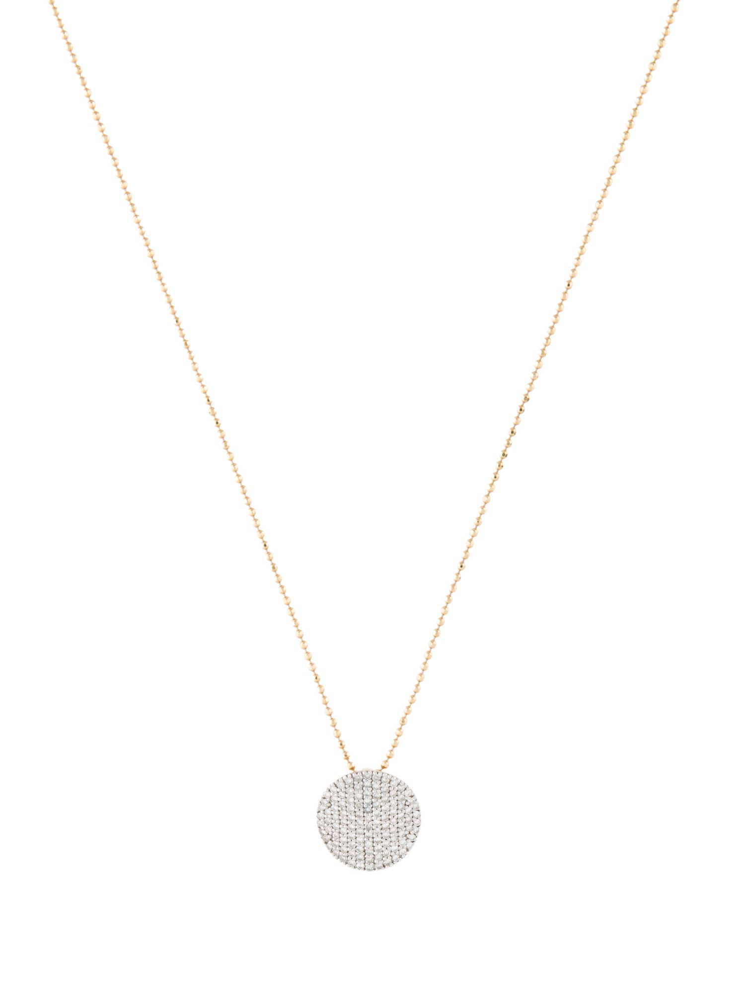 Phillips House 14K Diamond Infinity Pendant Necklace
