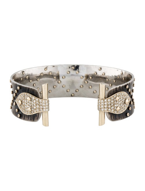 Philip Crangi Diamond Cuff