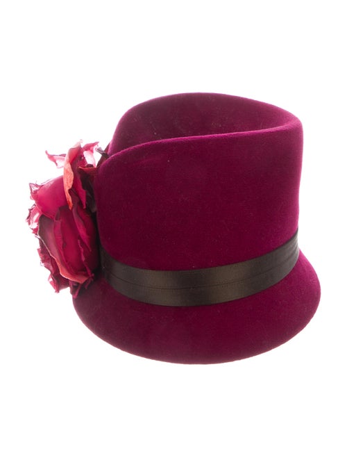 Philip Treacy Felt Fedora Hat