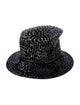 Philip Treacy Rabbit Fur Bucket Hat