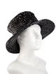 Philip Treacy Rabbit Fur Bucket Hat