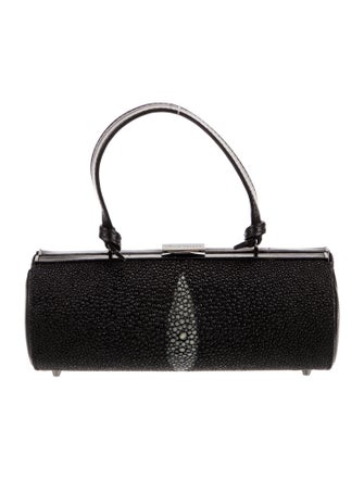 Philip Treacy Leather Minaudière