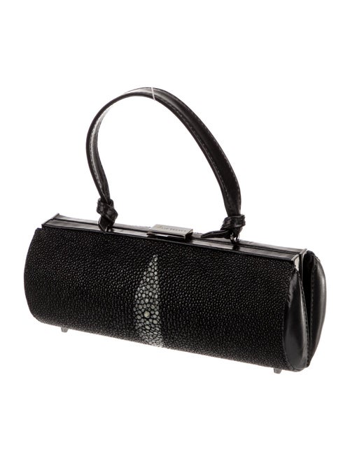 Philip Treacy Leather Minaudière