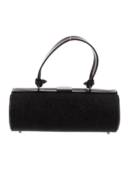 Philip Treacy Leather Minaudière