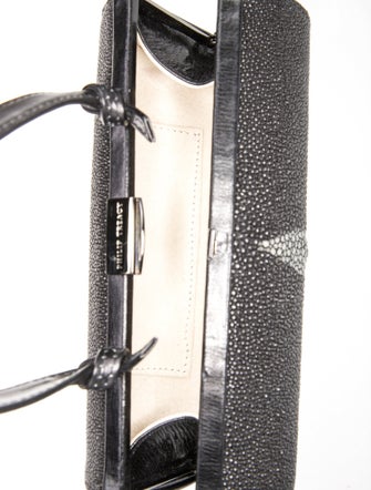 Philip Treacy Leather Minaudière