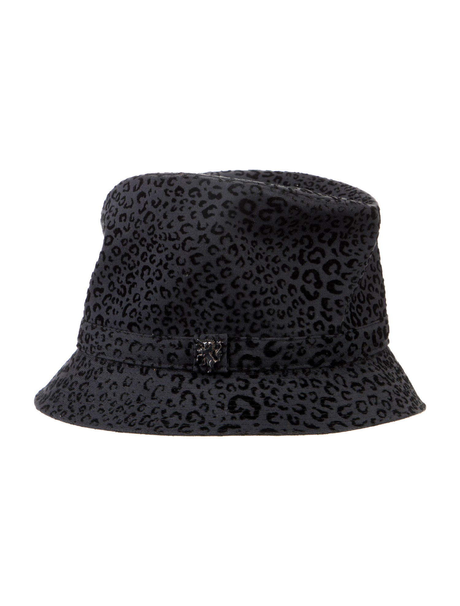 Philip Treacy Leopard Print Bucket Hat