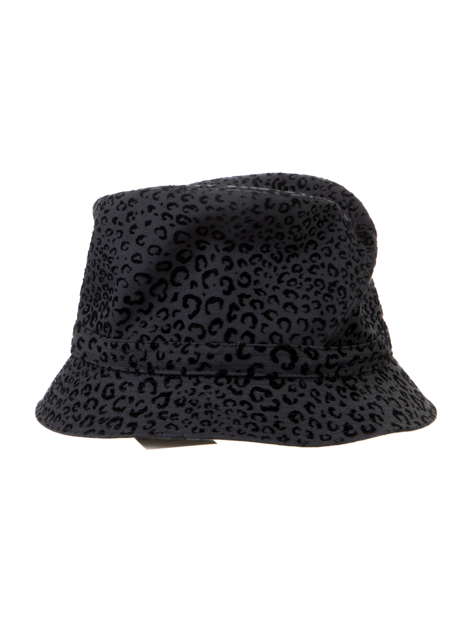 Philip Treacy Leopard Print Bucket Hat