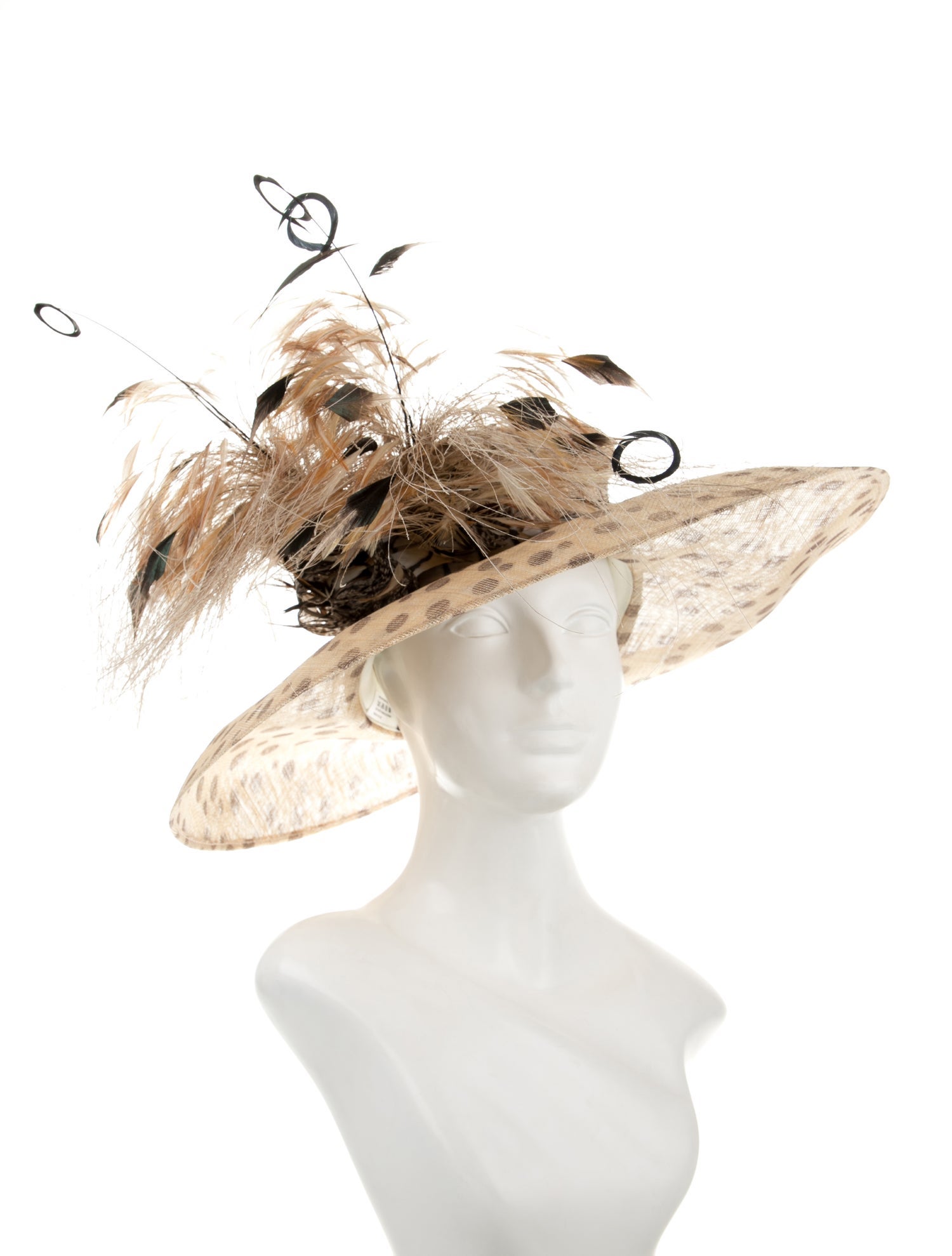 Philip Treacy pattern sun hat