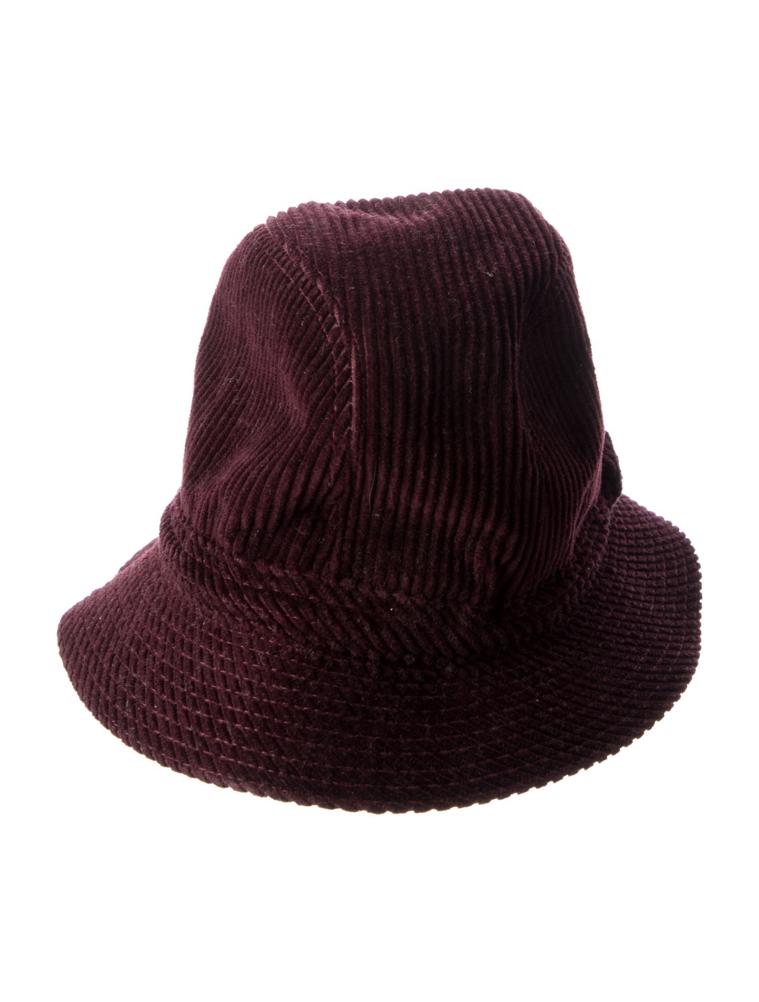 Philip Treacy Corduroy Cloche Hat