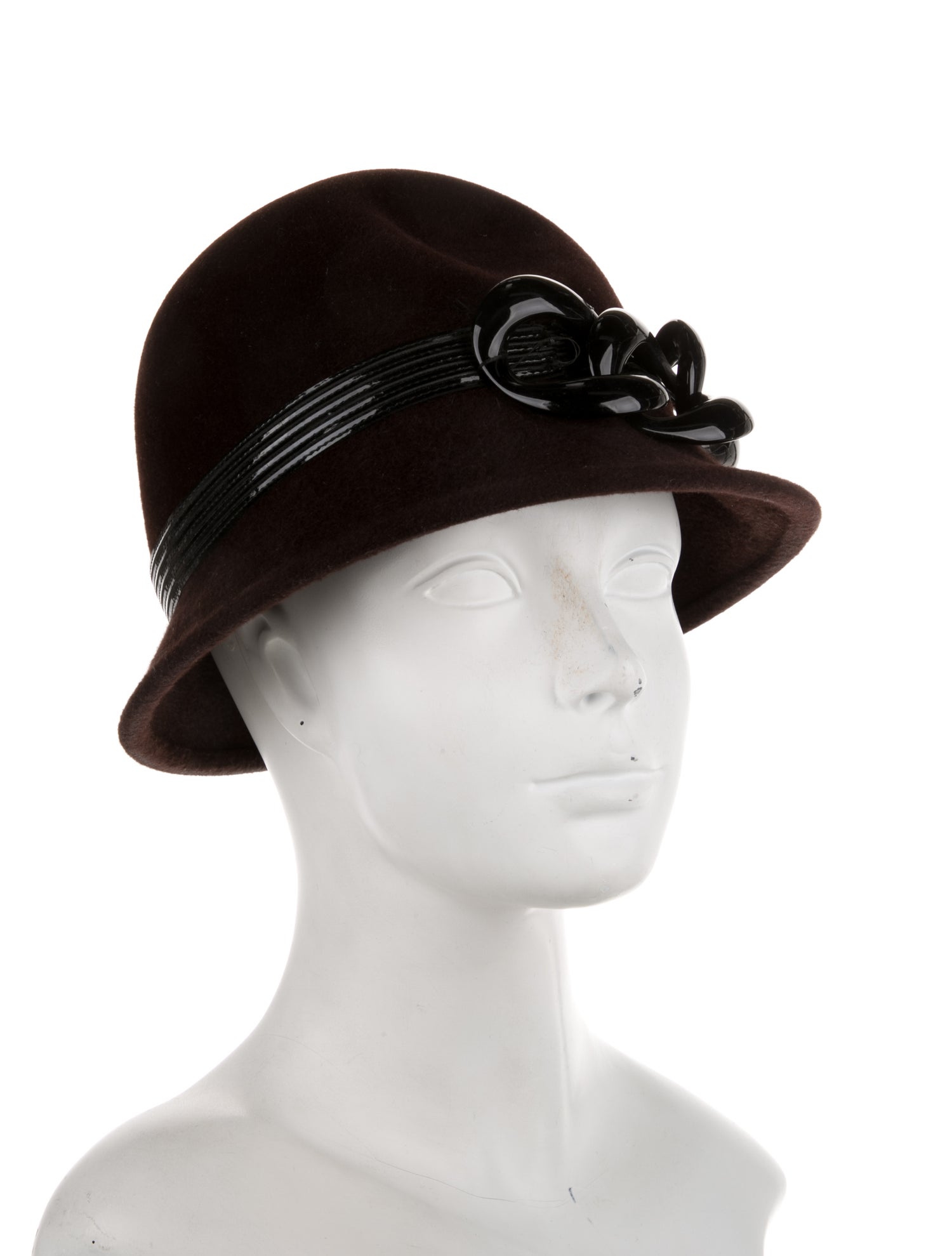 Philip Treacy Wool Fedora Hat