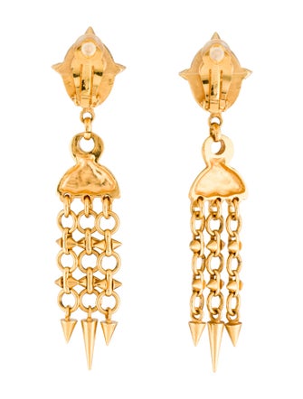 Philippe Ferrandis Mother Of Pearl Chandelier Earrings