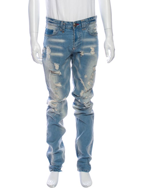 Philipp Plein Skinny Jeans Blue