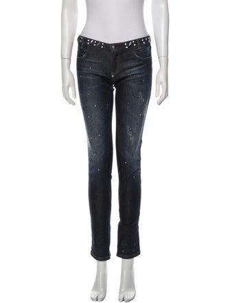 Philipp Plein Skinny Gossip Trash Skinny Leg Jeans