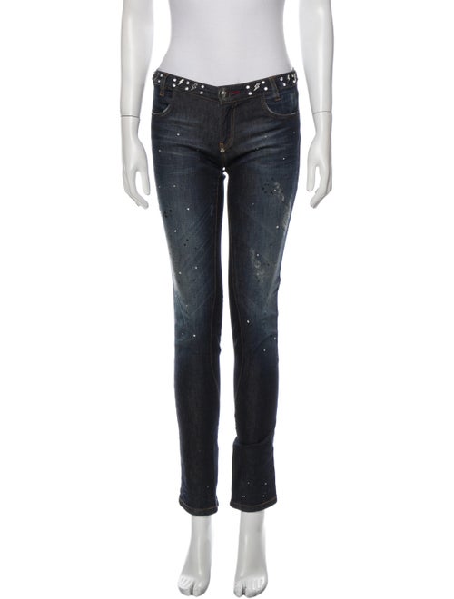 Philipp Plein Skinny Gossip Trash Skinny Leg Jeans