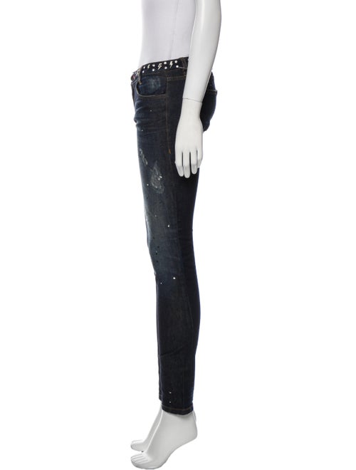 Philipp Plein Skinny Gossip Trash Skinny Leg Jeans