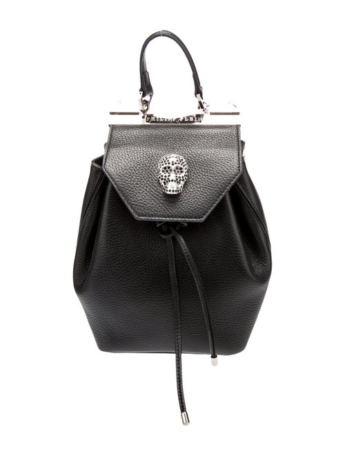 Philipp Plein Embellished Leather Backpack