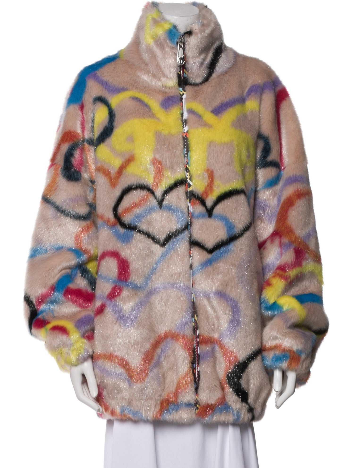 Philipp Plein Printed Coat