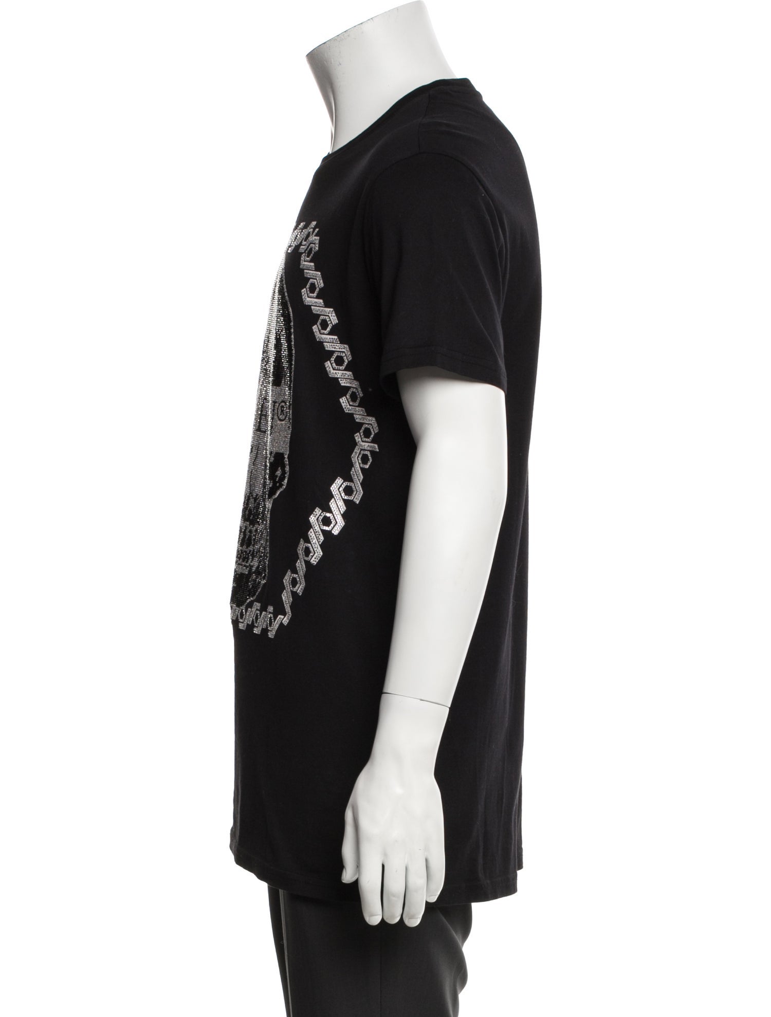 Philipp Plein Graphic Print Crew Neck T-Shirt