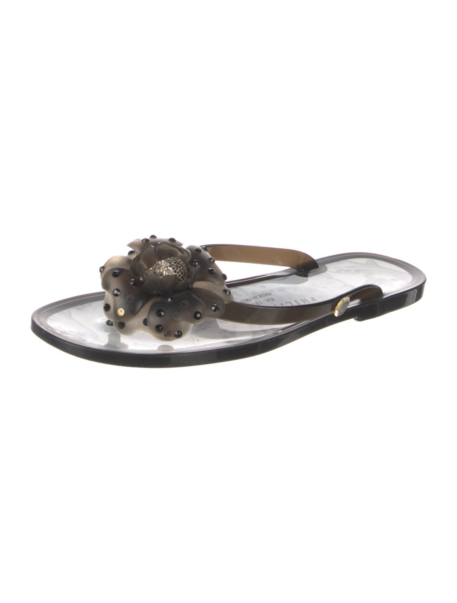 Philipp Plein Rubber Slides