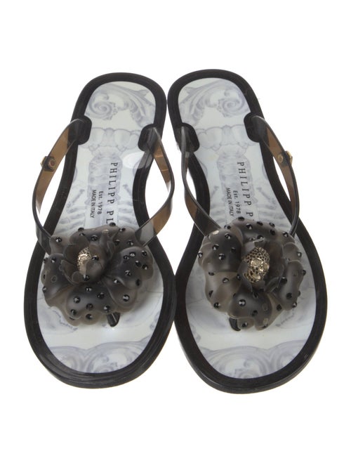 Philipp Plein Rubber Slides