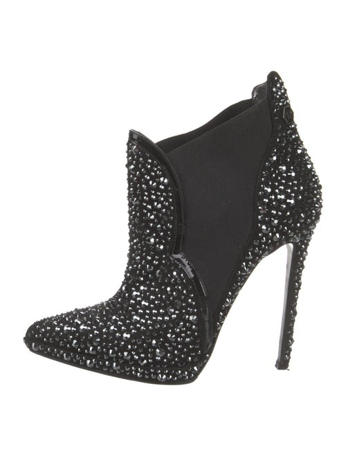 Philipp Plein Crystal Crystal Embellishments Boots