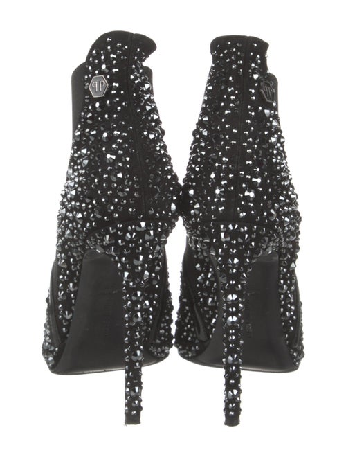 Philipp Plein Crystal Crystal Embellishments Boots