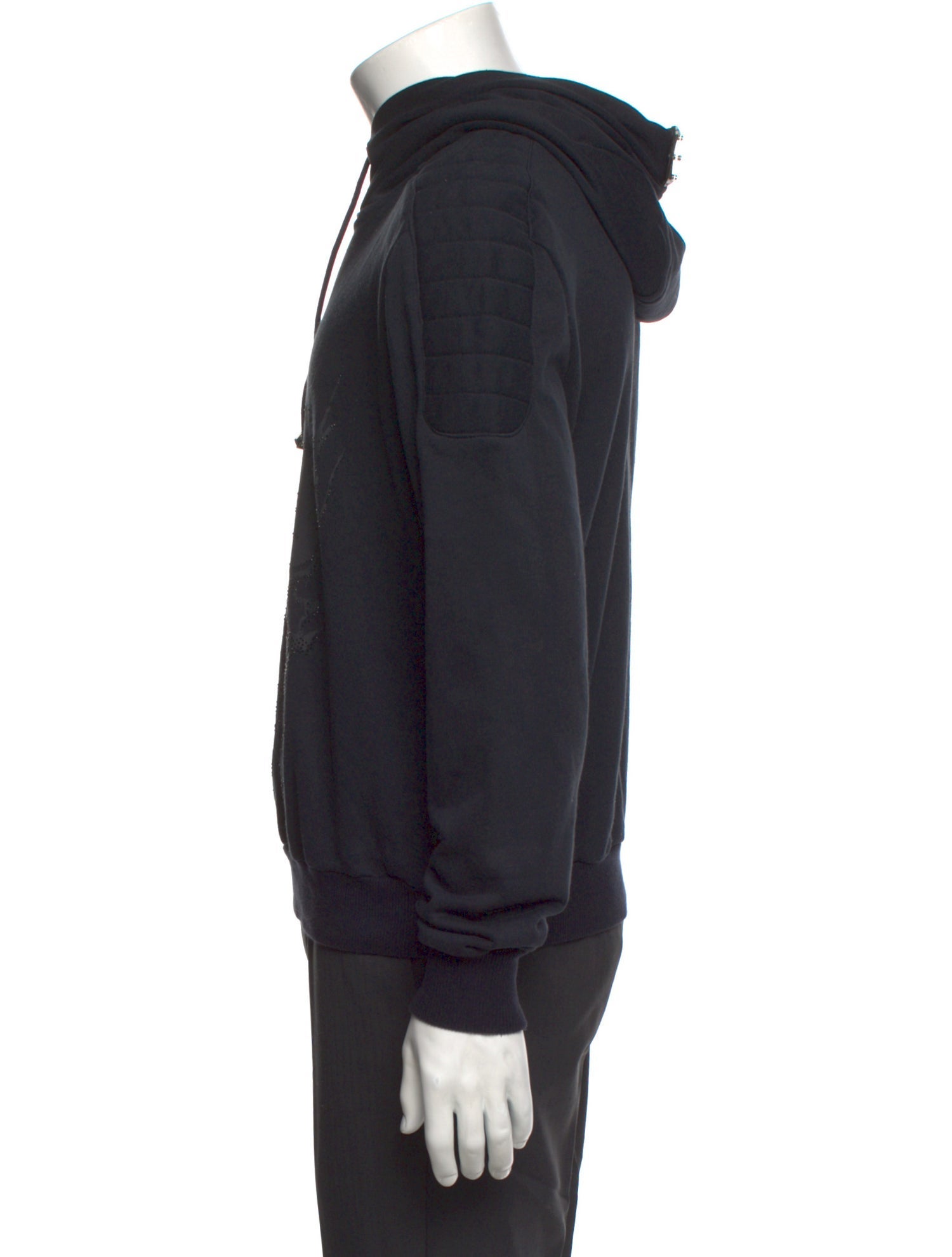 Philipp Plein Graphic Print Crew Neck Hoodie