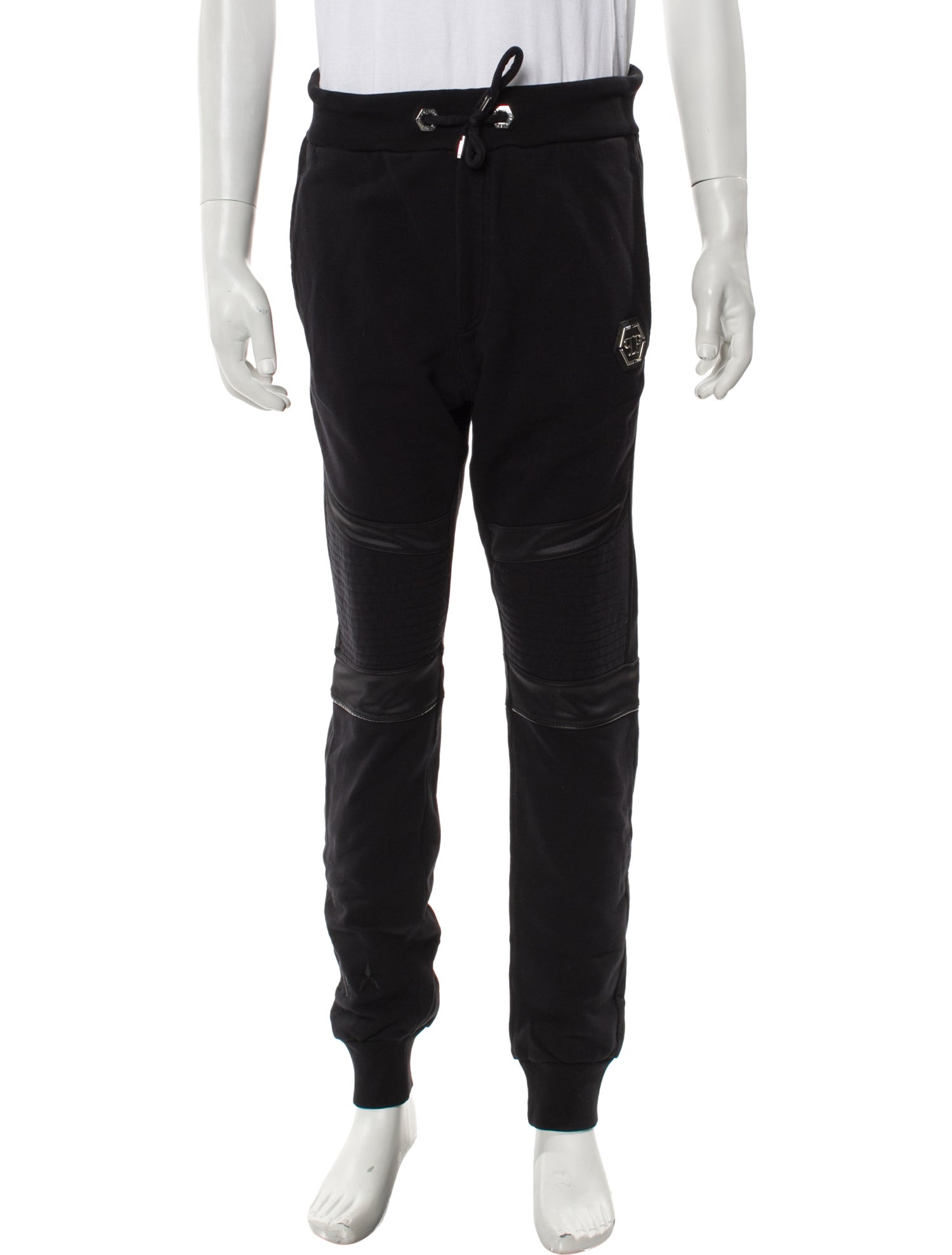 Philipp Plein Embroidered Accent Lounge Bottoms