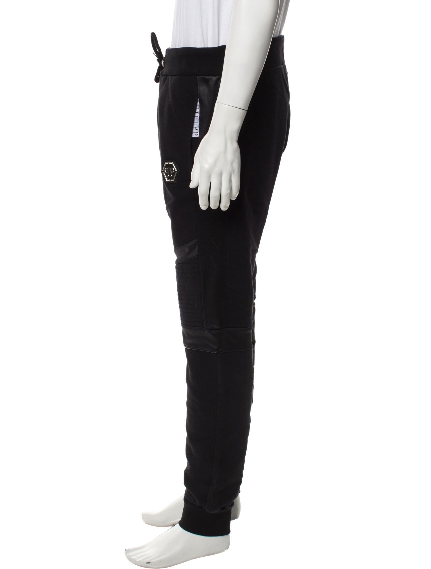 Philipp Plein Embroidered Accent Lounge Bottoms