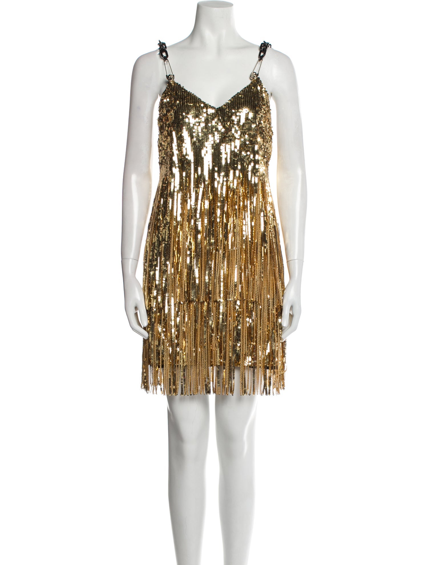 Philipp Plein Printed Knee-Length Dress